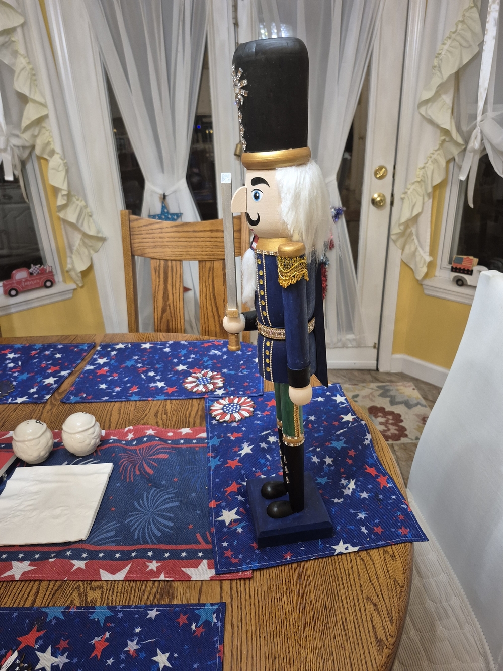 Nutcracker Tall and Regal 24 Inches High - Picture 3 of 4